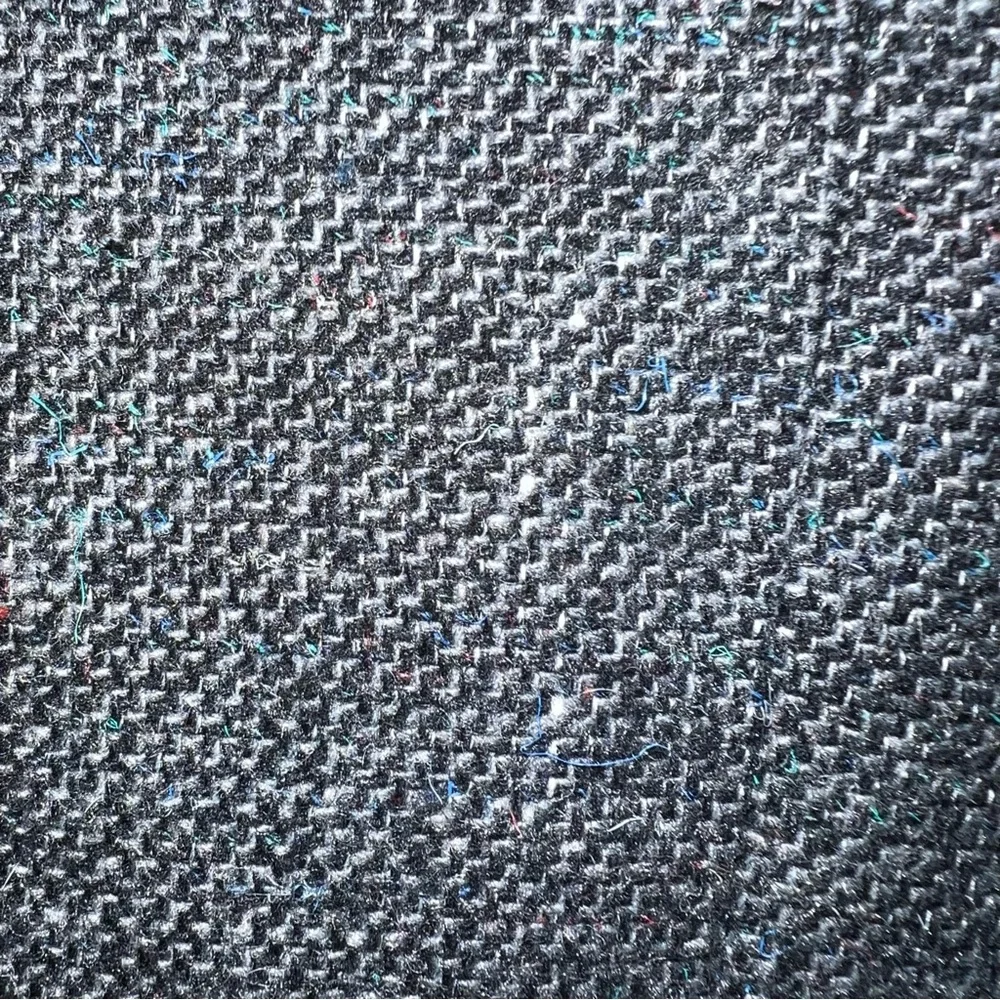 Vintage Pioneer Wear Western Rodeo Tweed Charcoal Men's Blazer Elbow Patches L